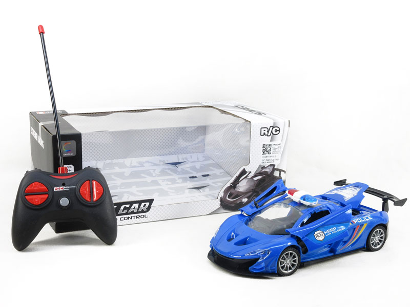 R/C Police Car 5Ways W/L(3C) toys