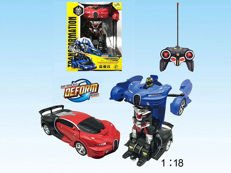 1:18 R/C Transforms Car 6Ways(2C) toys