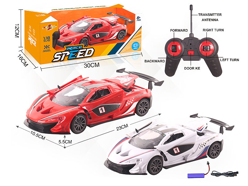 1:18 R/C Racing Car 5Ways W/L_Charge(2C) toys