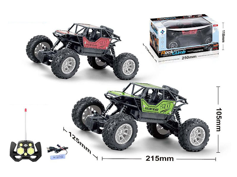 1:18 R/C Climbing Car W/Charge(2C) toys