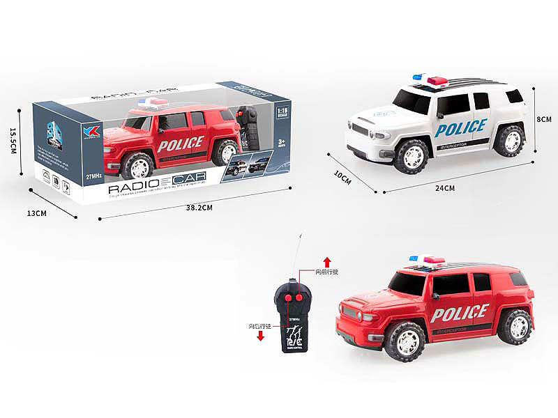 1:16 R/C Police Car 2Ways(2C) toys