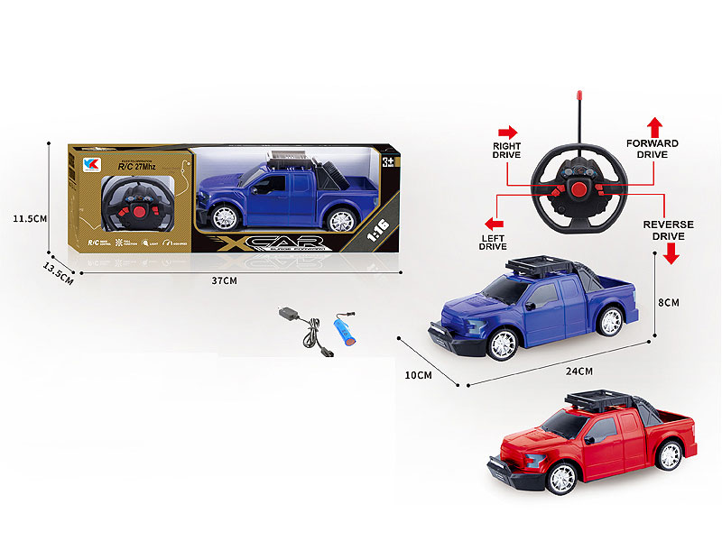 1:16 R/C Car 4Ways W/L_Charge(2C) toys