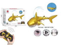 2.4G R/C Spray Golden Shark W/L_Charge
