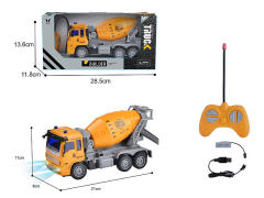 1:30 R/C Construction Truck 4Ways W/L_Charge toys