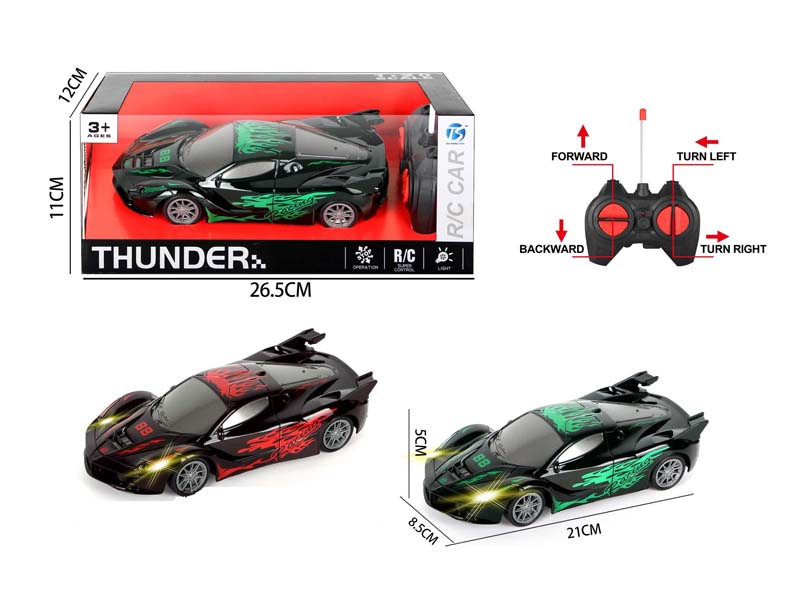 R/C Car 4Ways W/L(2C) toys