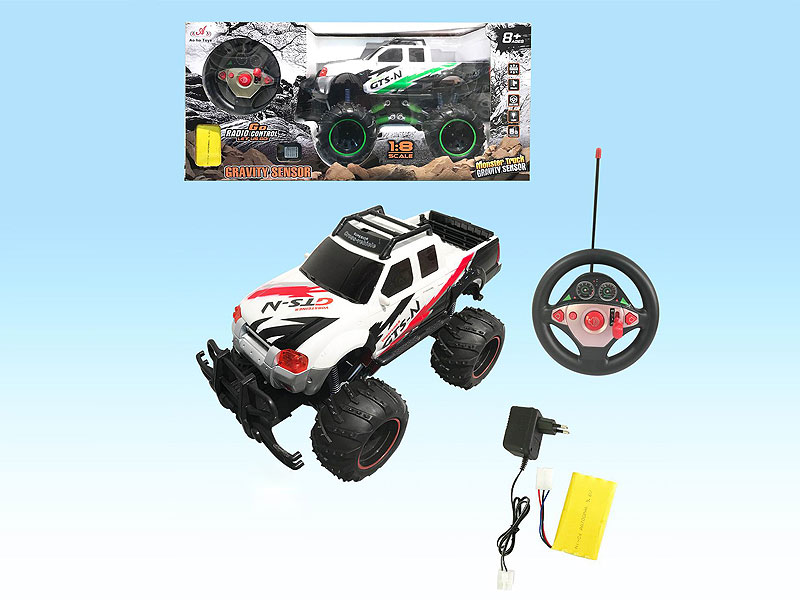 1:8 R/C Cross-country Car 4Ways W/Charge toys