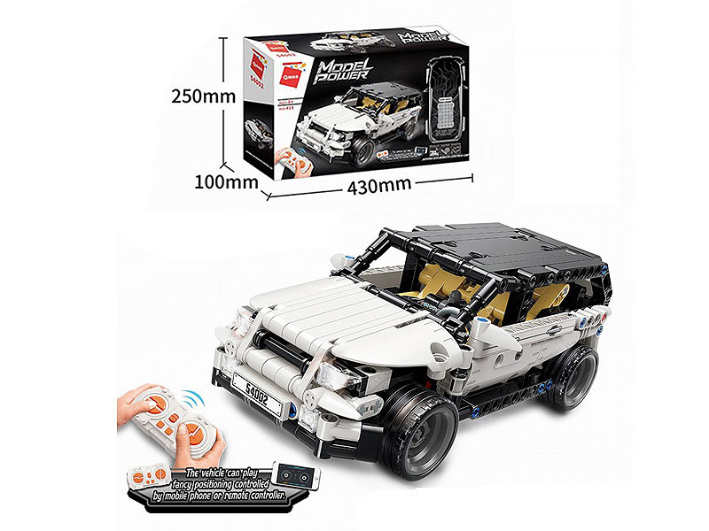 2.4G R/C Block Car W/Charge toys
