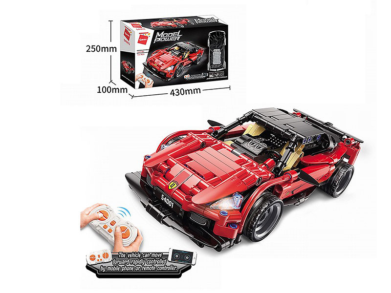 2.4G R/C Block Sports Car W/Charge toys