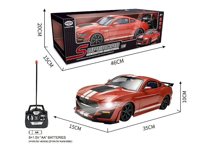 1:14 R/C Car 4Ways W/L toys