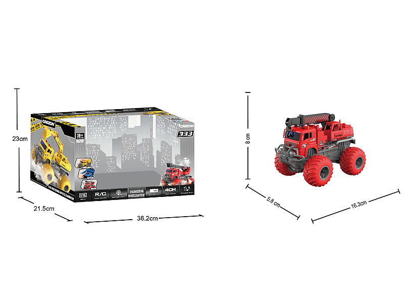2.4G R/C Construction Truck W/L_S_Charge toys