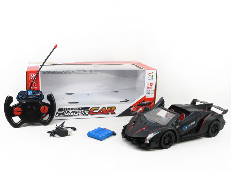 1:12 R/C Racing Car 5Ways W/Charger toys
