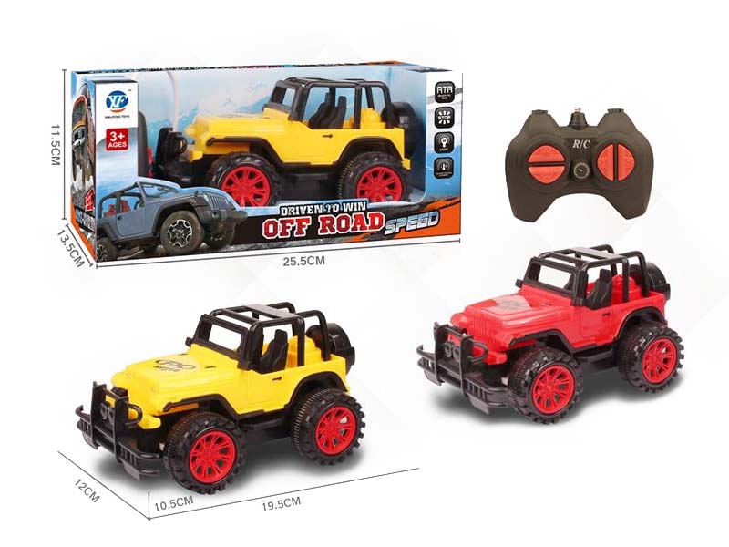 1:20 R/C Jeep 4Ways W/L(2C) toys