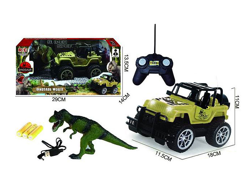 1:20 R/C Jeep 4Ways W/L_Charge toys