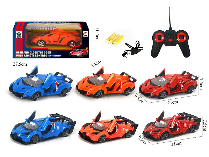 1:24 R/C Sports Car 4Ways(2S3C) toys