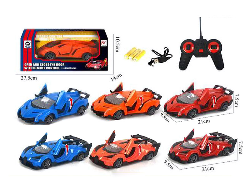 1:24 R/C Sports Car 5Ways(2S3C) toys