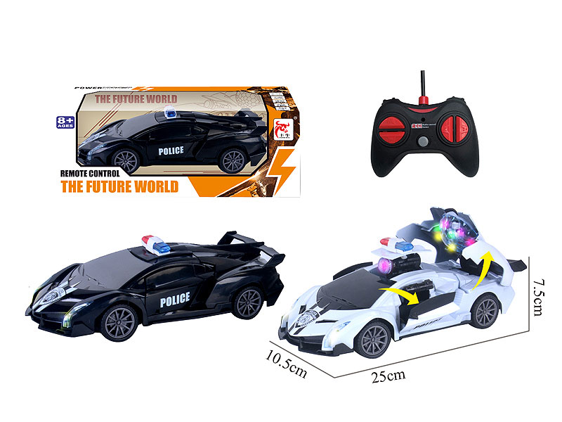 R/C Police Car 5Ways(2C) toys