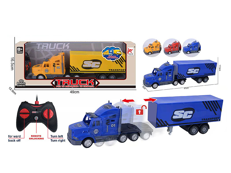R/C Container Truck 5Ways toys