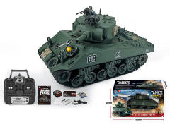 2.4G 1:18 R/C Bomb Tank 20Ways W/Charge toys