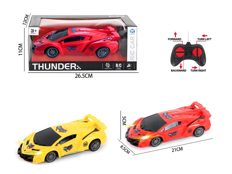 R/C Car 4Ways W/L(2C) toys