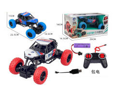 R/C Cross-country Police Car 4Ways W/Charge(2C)