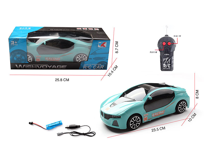 1:18 R/C Racing Car 2Way W/Charge toys