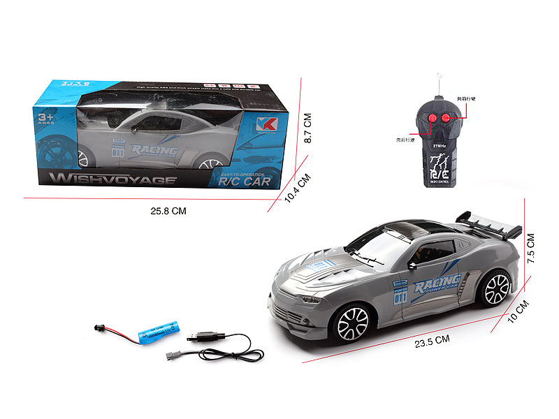 1:18 R/C Racing Car 2Way W/Charge toys