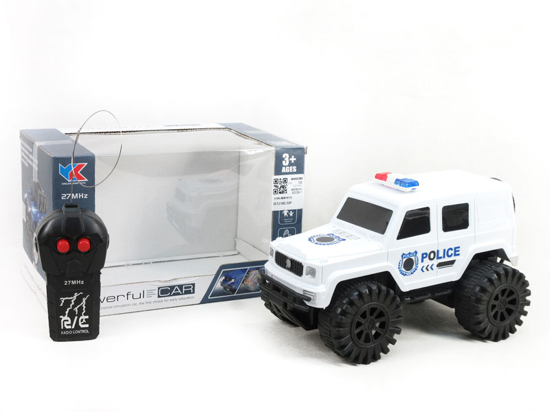 1:18 R/C Police Car 2Ways W/L(2C) toys