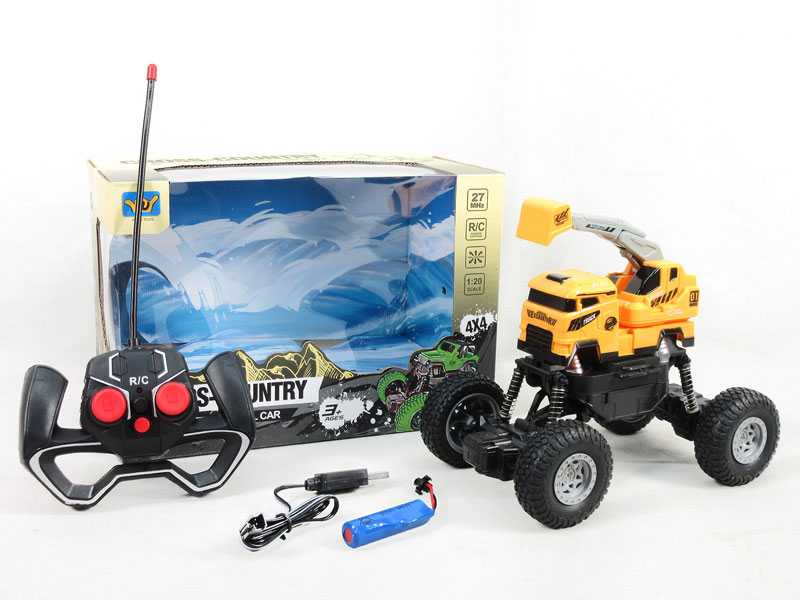 1:20 R/C Construction Truck 4Ways W/Charge toys