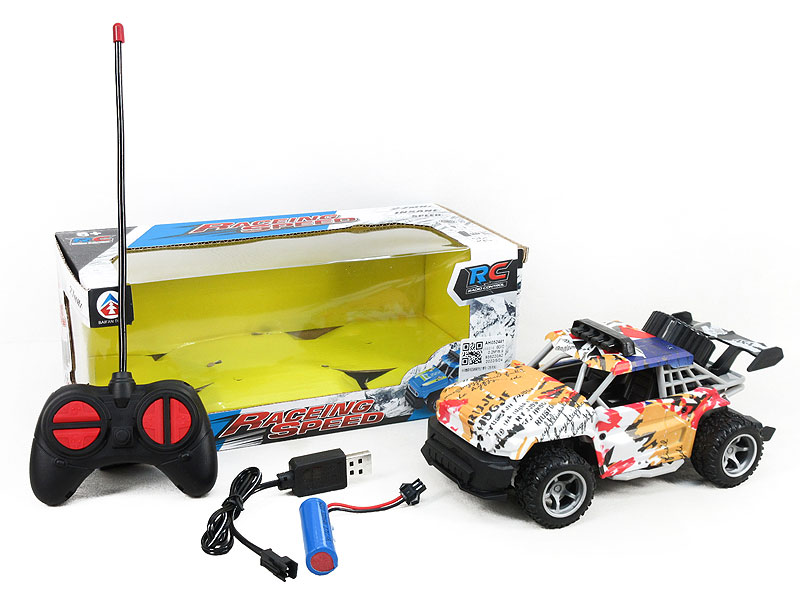 R/C Racing 4Way Car W/Charge(2C) toys