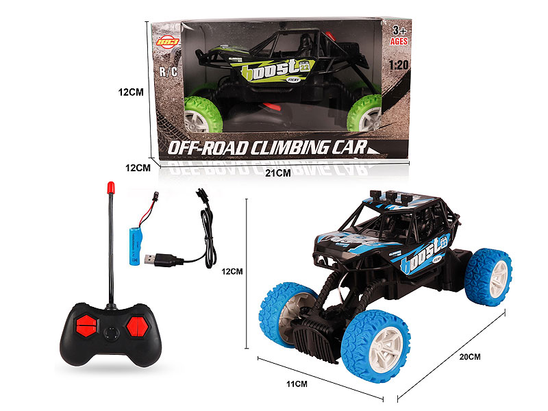 1:20 R/C Cross-country Car 4Ways W/Charge(2C) toys