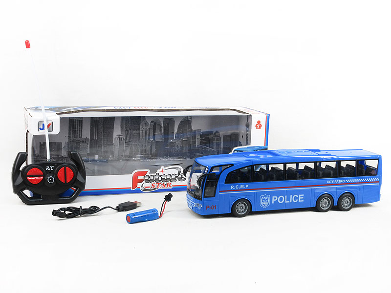 R/C Bus 4Ways W/L_M_Charge toys