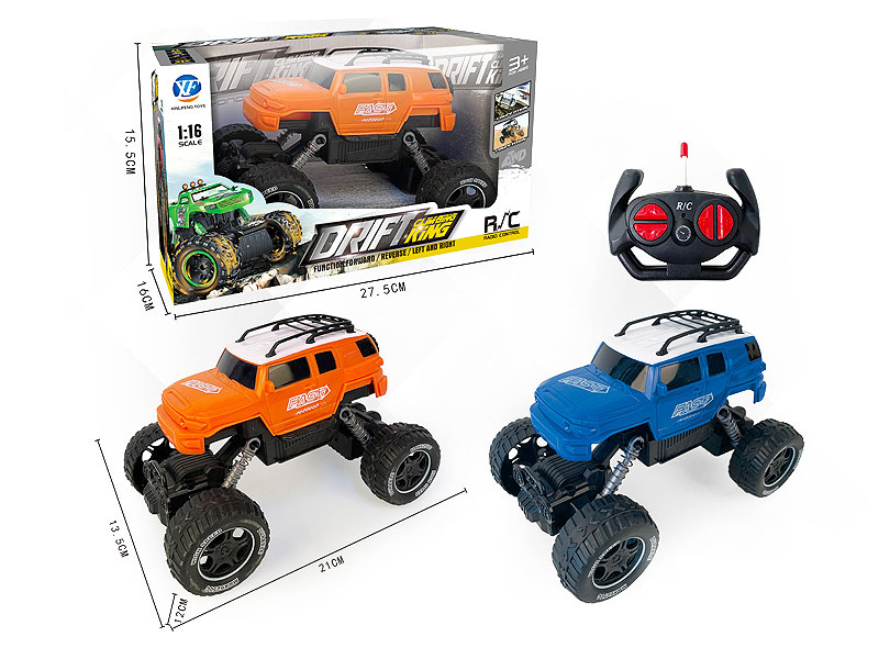 1:16 R/C Cross-country Car 4Ways toys