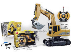 1:24 Die Cast Excavator 5Ways R/C W/Charge toys