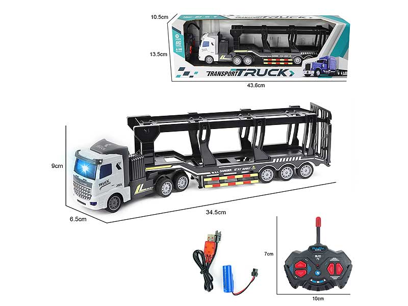 1:48 R/C Truck 4Ways W/L_Charge toys