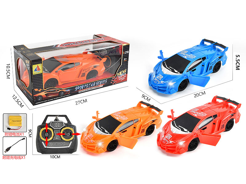 1:20 R/C Car 4Ways W/L_Charge(3C) toys