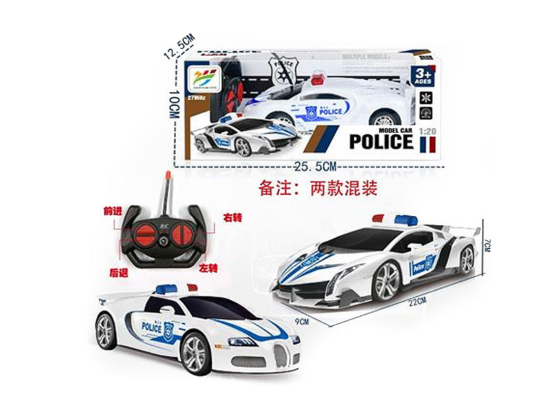1:20 R/C Police Car 4Ways(2S) toys