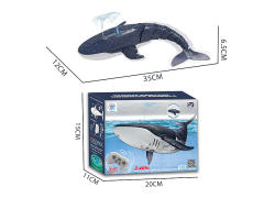 2.4G R/C Water Spraying Whale W/L_Charge