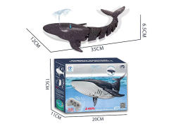 2.4G R/C Water Spraying Whale W/L_Charge