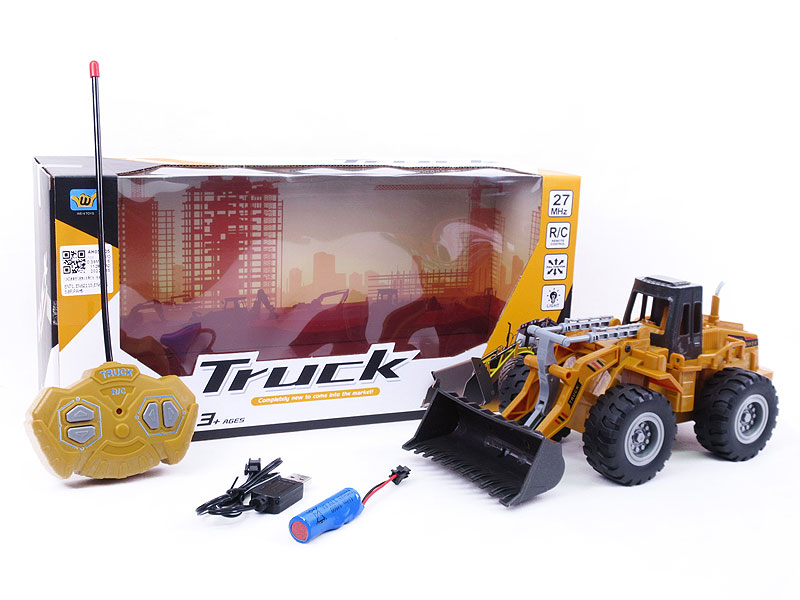 1:24 R/C Construction Truck 4Ways W/L_Charge toys