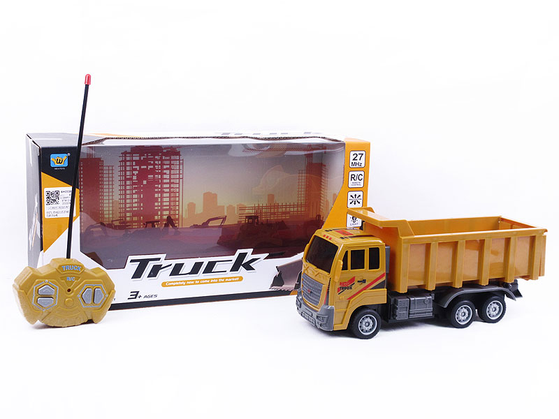 1:24 R/C Construction Truck 4Ways W/L toys