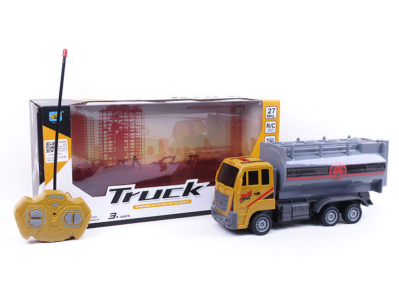 1:24 R/C Tank Truck 4Ways W/L toys