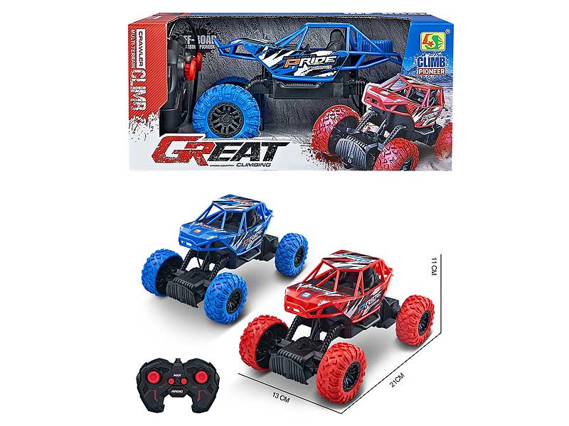 1:18 R/C Climbing Car(2C) toys