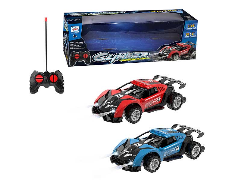 1:14 R/C Cross-country Racing Car W/L(2C) toys