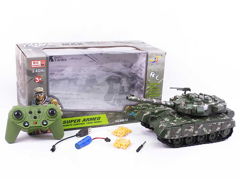 2.4G R/C Tank 9Ways W/Charge toys