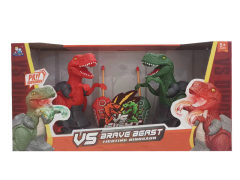 R/C VS Dinosaur(2in1) toys