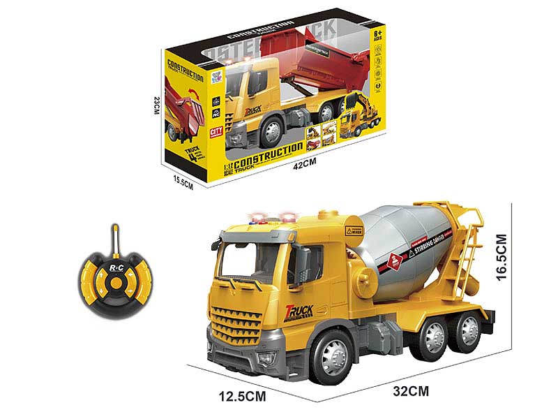 1:12 R/C Construction Truck 4Ways toys