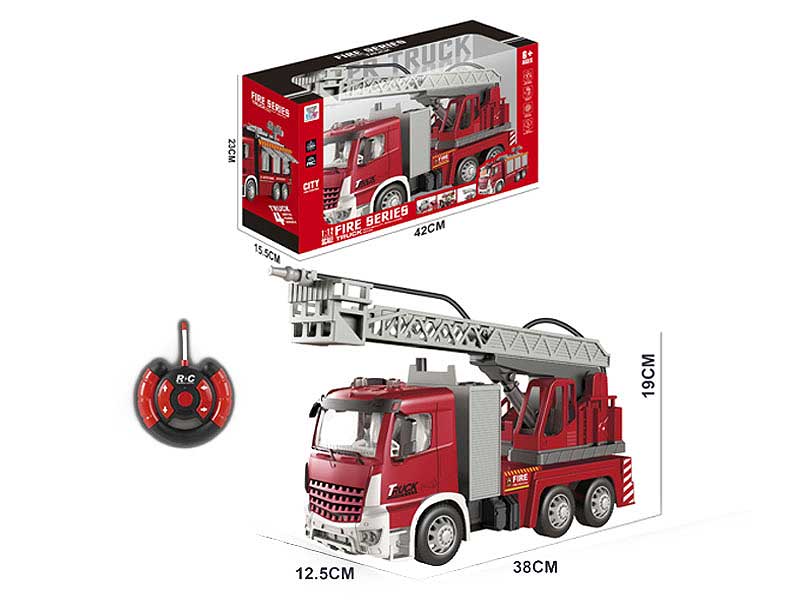 1:12 R/C Fire Engine 4Ways toys