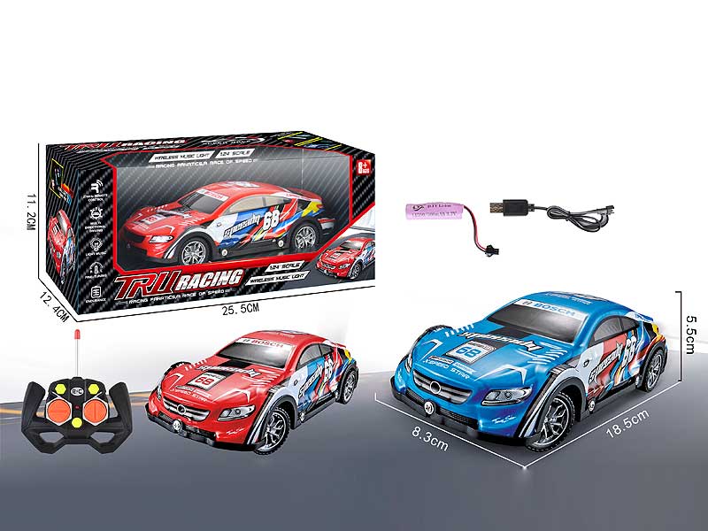 R/C Car 4Ways W/L(2C) toys