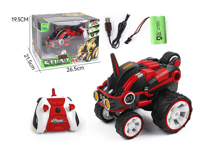 2.4G R/C Stunt Car W/L_Charge toys