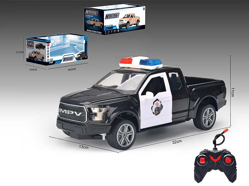 1:12 R/C Police Car W/L toys